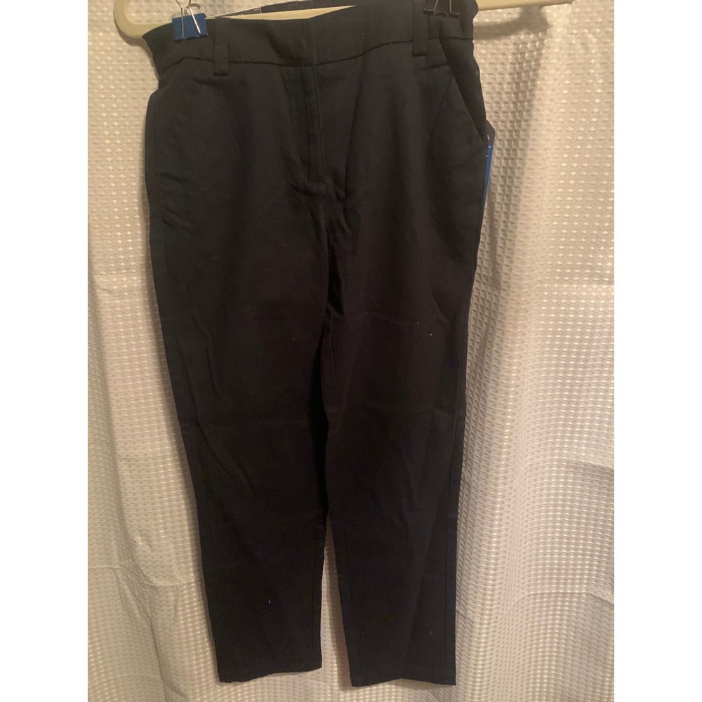Nautica Girls School Uniform Navy Blue Chino Pants Size 10 Regular NDD0023Q
